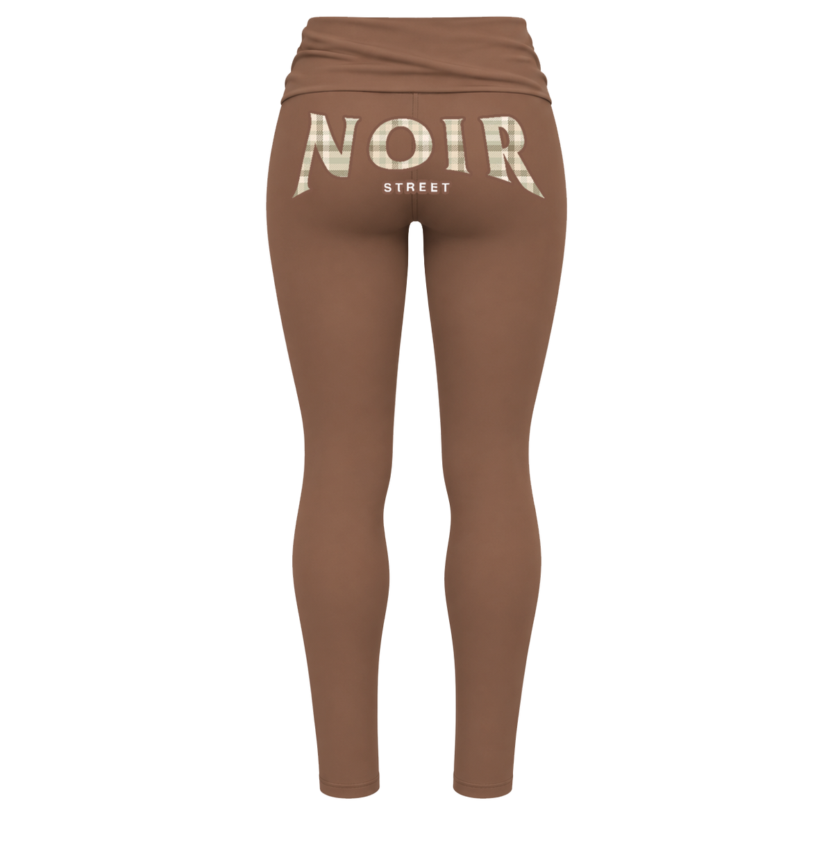 Noir Street Foldover Leggings