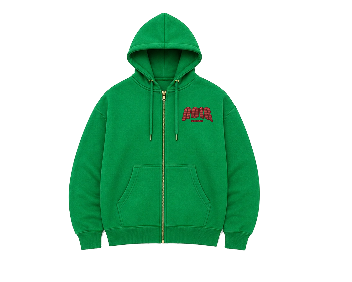 Green Noirstreet Zipper