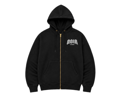 Black Noirstreet Zipper
