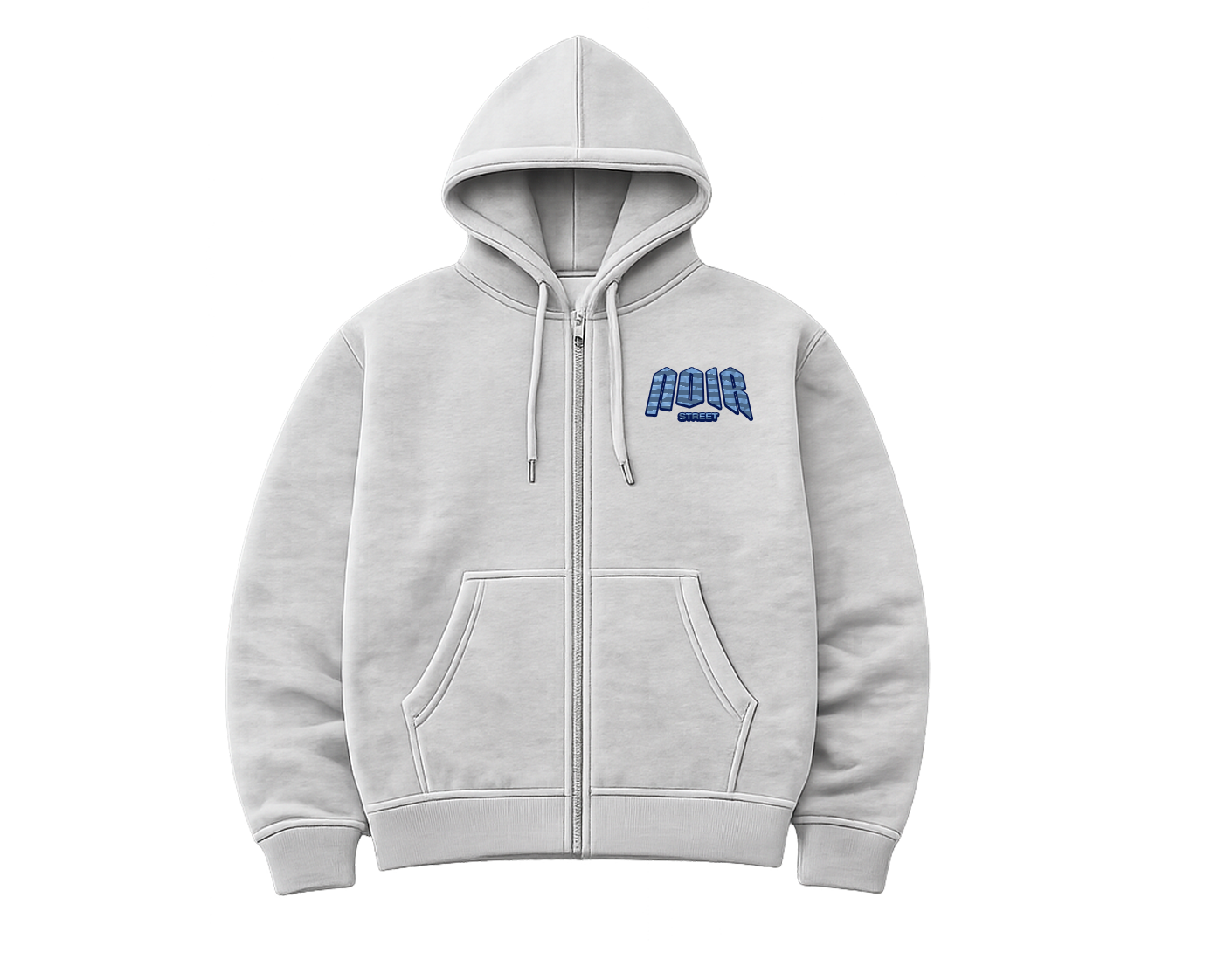 Grey Noirstreet Zipper