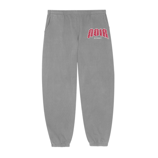 Oversize Baggy Black Studded Sweats